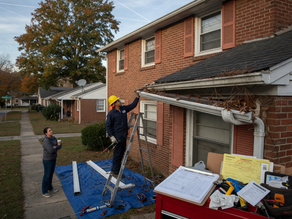 Gutter Repair Cost in North Carolina: What Homeowners Should Expect to Pay