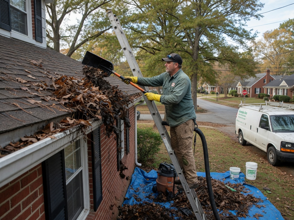 Gutter Cleaning in Greensboro