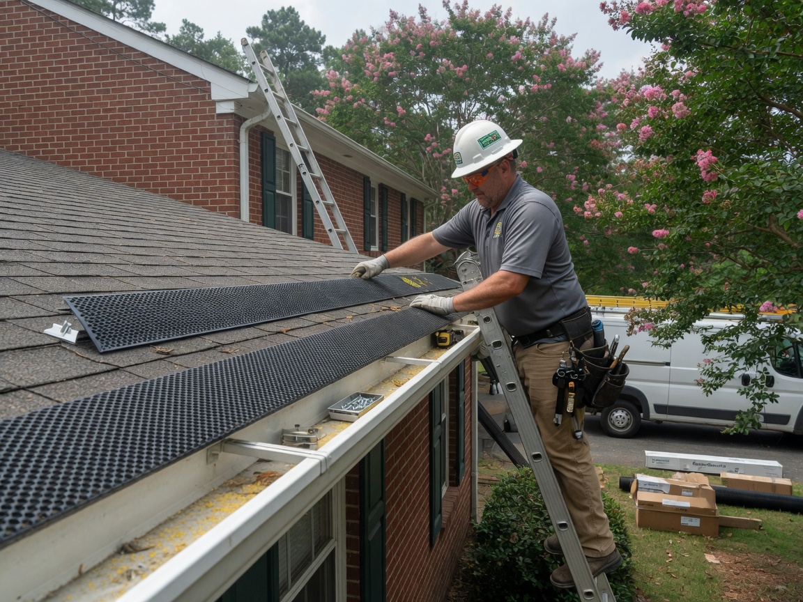 Gutter Guards Installation in Greensboro